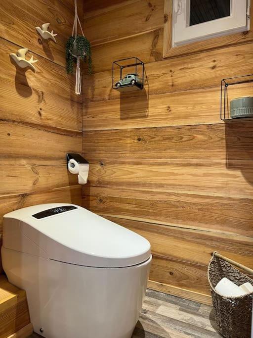 Chalet Et Jaccuzy Sur La Plage Biscarrosse Bagian luar foto