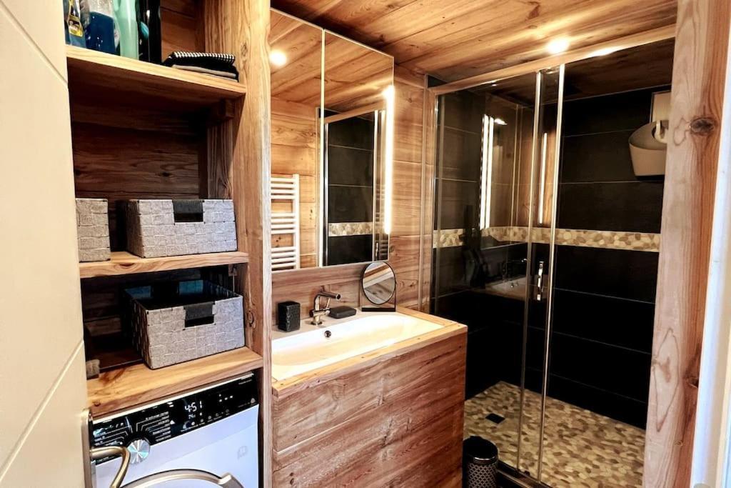 Chalet Et Jaccuzy Sur La Plage Biscarrosse Bagian luar foto
