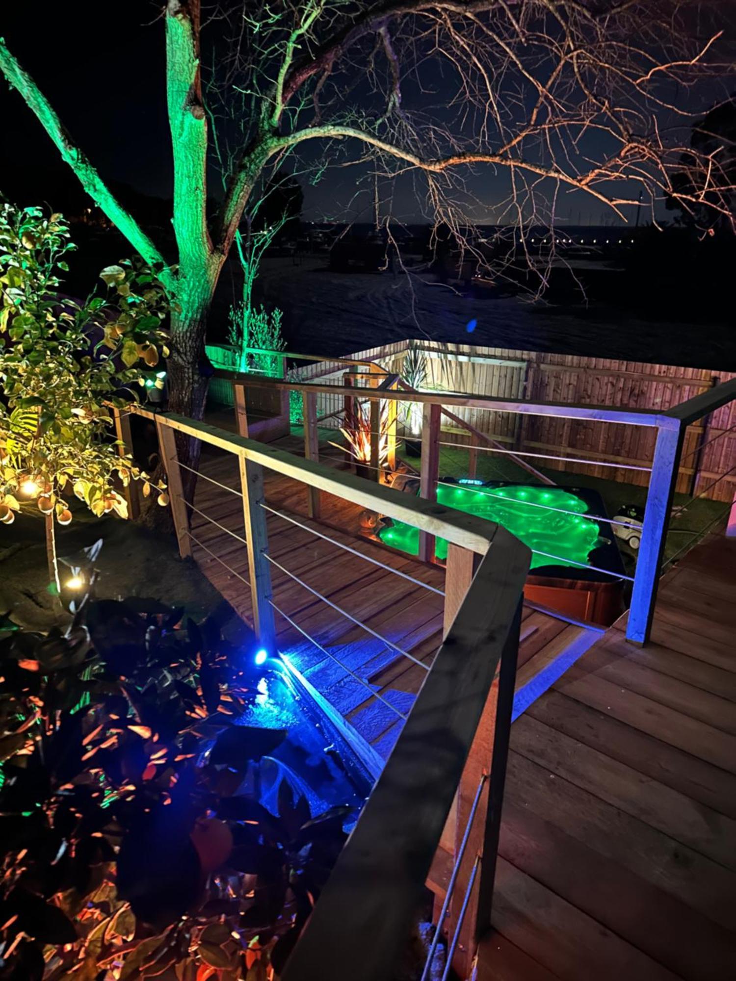 Chalet Et Jaccuzy Sur La Plage Biscarrosse Bagian luar foto