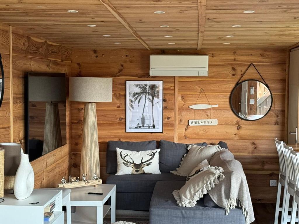 Chalet Et Jaccuzy Sur La Plage Biscarrosse Bagian luar foto